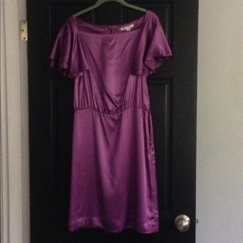 Banana Republic size 8 petite dress in purple